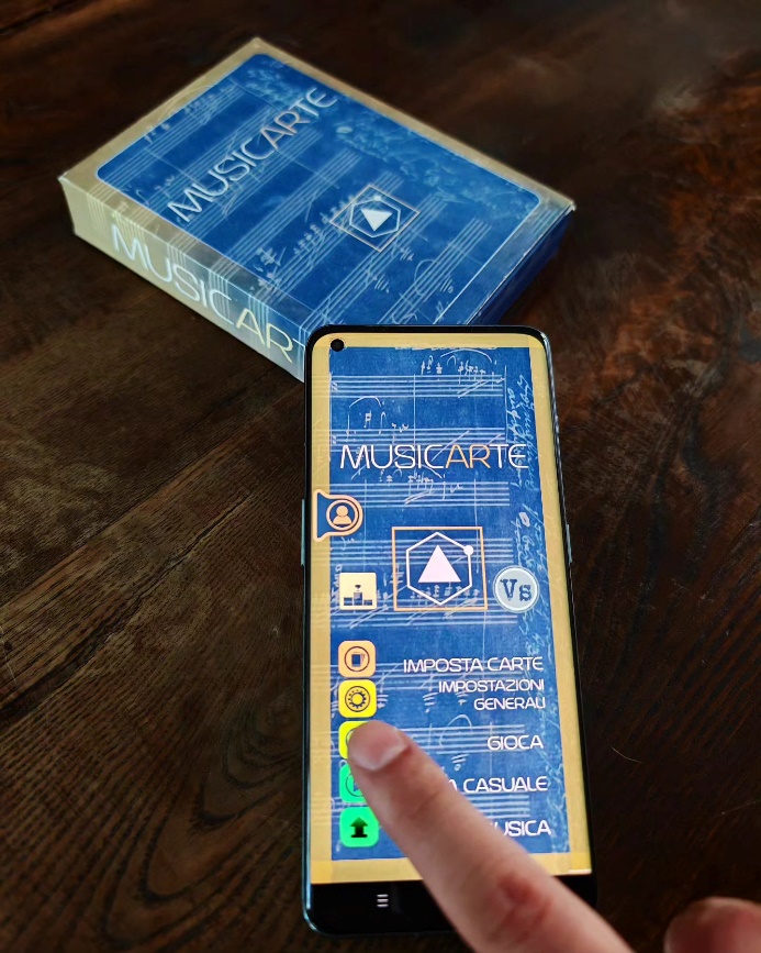MusicARte app and card deck